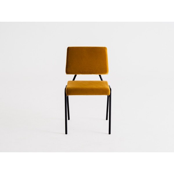 Sedia da pranzo gialla Simple - CustomForm-image-1