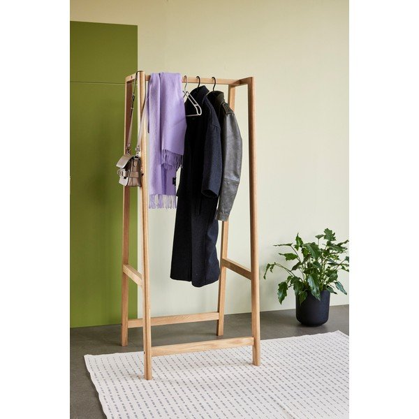 Appendiabiti in legno di quercia Acorn - Hübsch-image-2