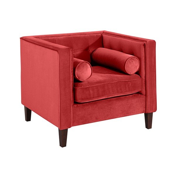 Poltrona Jeronimo rosso mattone - Max Winzer-image-3