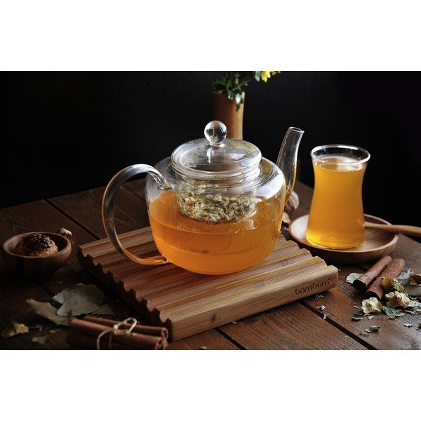 Teiera in vetro Folium, 800 ml - Bambum-image-2
