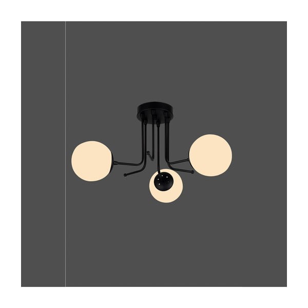 Apparecchio da soffitto nero, altezza 34 cm Star - Squid Lighting-image-1