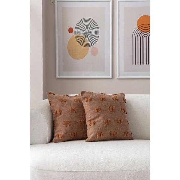 Federe decorative in set 2 pz 43x43 cm Tuffet – Mioli Decor-image-3