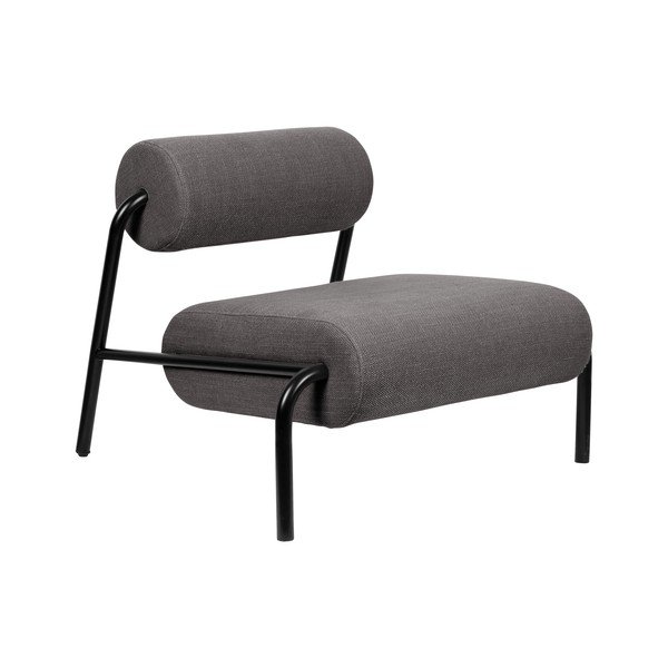 Poltrona grigio scuro Lekima - Zuiver-image-2
