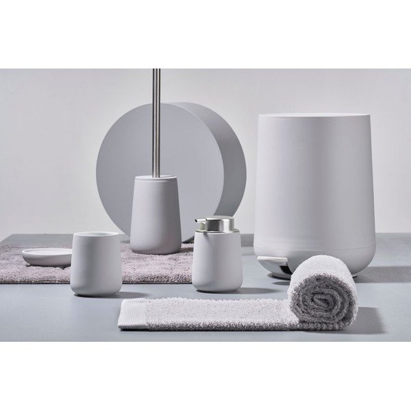 Cestino in plastica grigio chiaro 3 l Nova - Zone-image-1