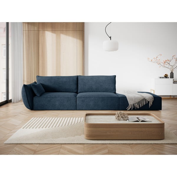 Divano angolare blu scuro Vanda - Mazzini Sofas-image-1