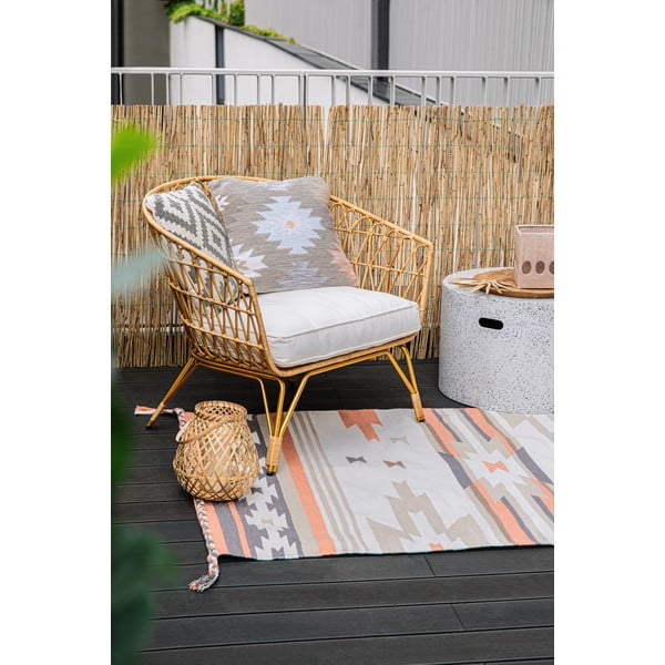 Tappeto reversibile per esterni in plastica riciclata , 120 x 180 cm Aztec - Green Decore-image-1