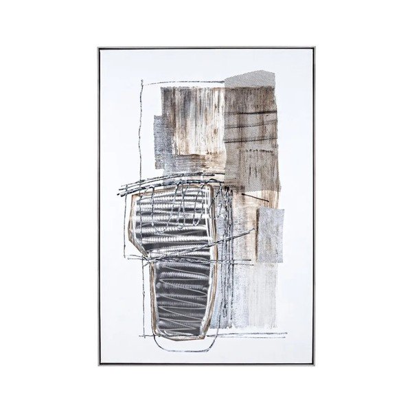 Dipinto con cornice inclusa/dipinto su tela 82,5x122,5 cm Crown – Bizzotto