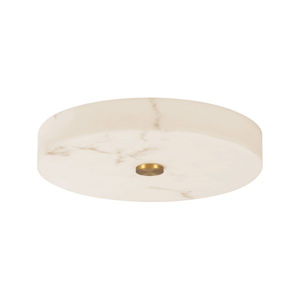 Plafoniera LED color crema/color ottone con effetto pietra con intensità regolabile Serita – Nova Luce