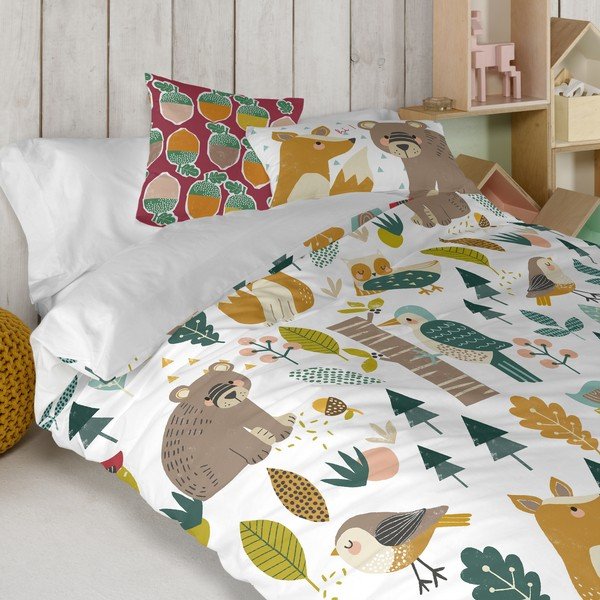 Biancheria da letto per bambini in cotone, 140 x 200 cm Harvestwood - Moshi Moshi-image-2