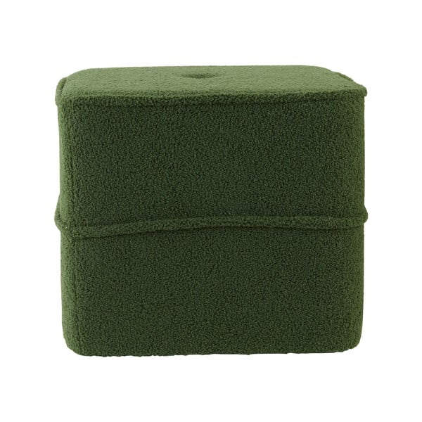 Pouf verde oliva 40x40 cm Kiki - Light & Living-image-2