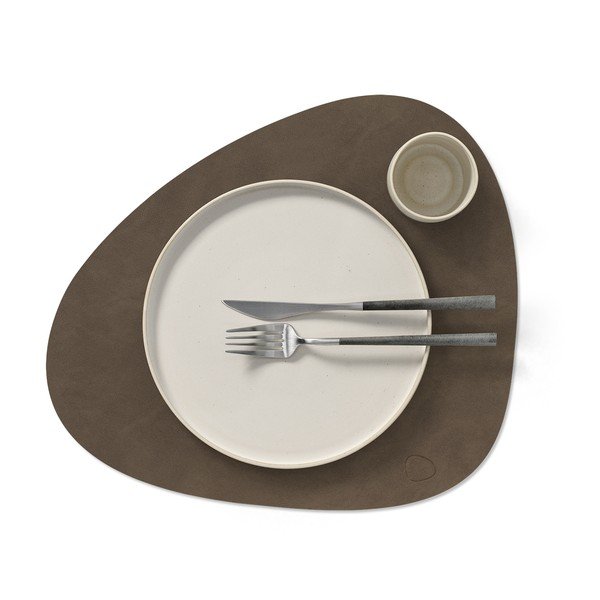 Tovaglietta in eco pelle 37x44 cm Curve L Nupo – LIND DNA-image-2