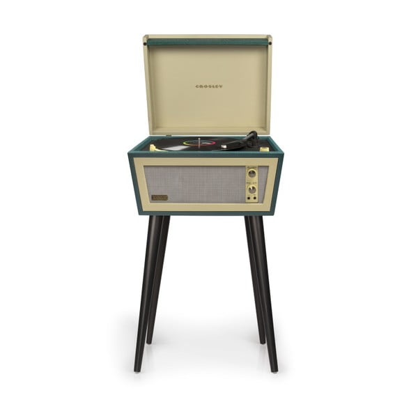 Giradischi verde su gambe Sterling Green Crosley - Crosley