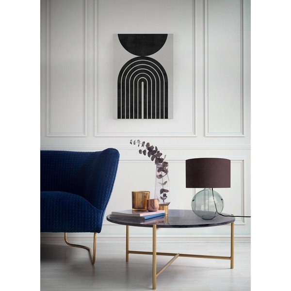 Poster in bianco e nero, 50 x 70 cm Black Figures - Surdic-image-1