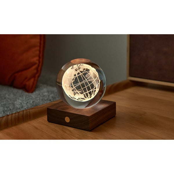 Decorazione luminosa marrone scuro con ricarica USB Amber – Gingko-image-3