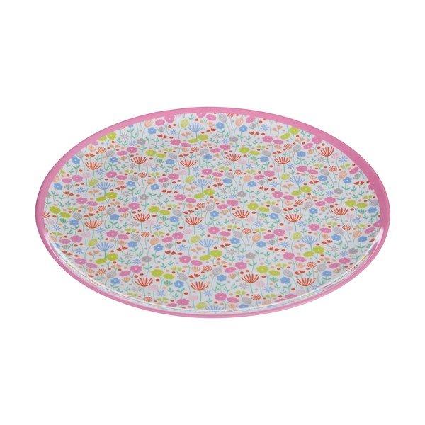 Piatto a fiori colorati Casey, ⌀ 25 cm - Premier Housewares