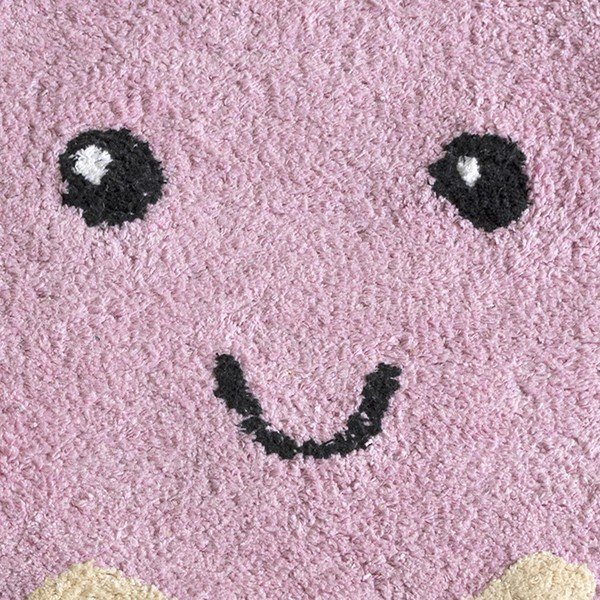 Tappeto da bagno in cotone rosa-marrone, 44 x 68 cm Ice Cream - Mr. Fox-image-2