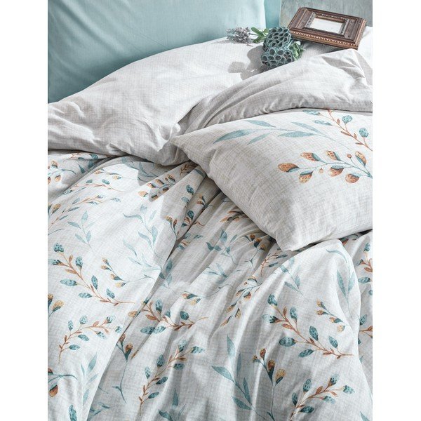 Biancheria da letto matrimoniale in cotone ranforce , 200 x 220 cm Lendell - Mijolnir-image-1