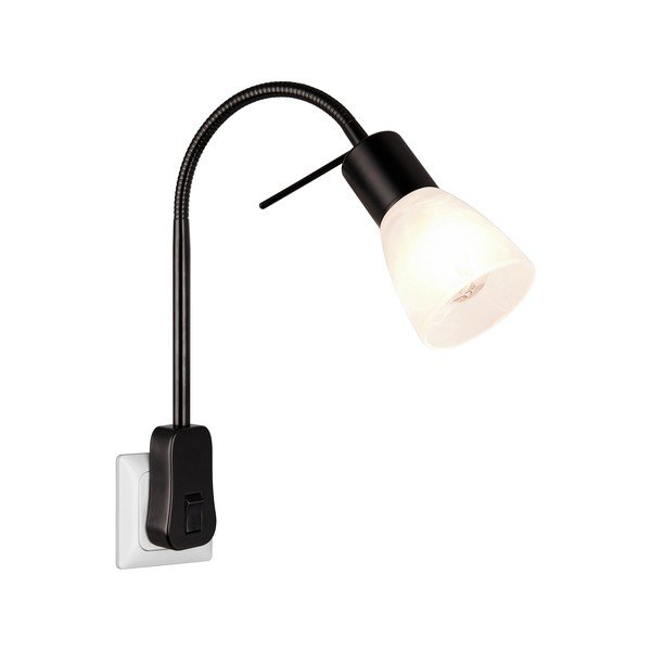 Lampada da parete nera ø 7 cm Levisto - Trio-image-2