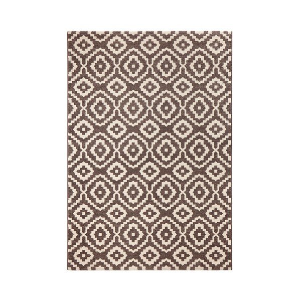 Hnědý koberec Mint Rugs Diamond Ornamental, 80 x 150 cm