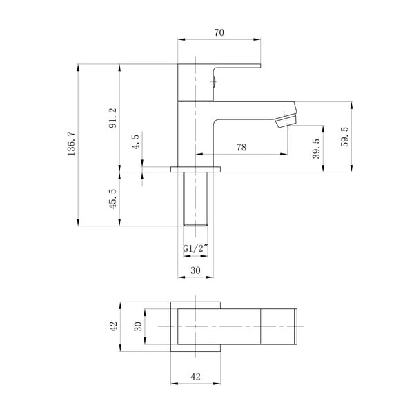 Valvola per lavandino in argento lucido Small – Sapho-image-2