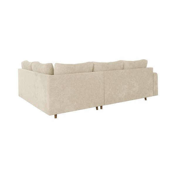Divano angolare beige (con penisola a destra) Ariella – Ropez-image-3