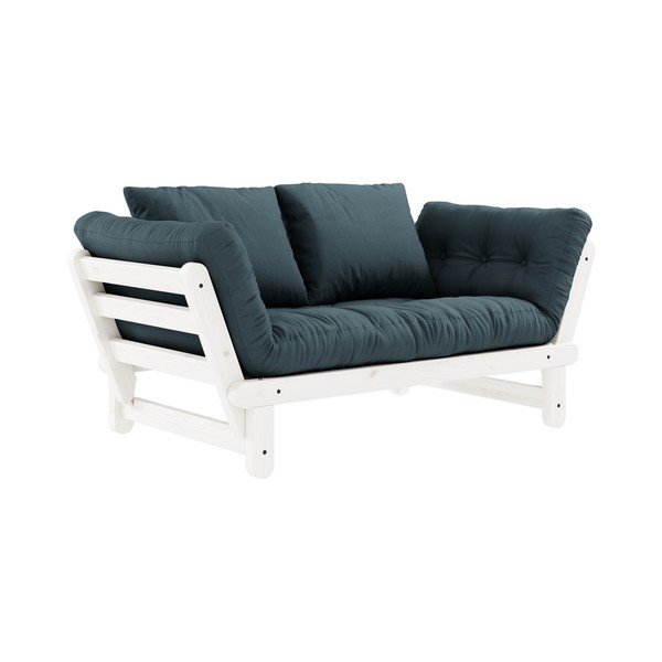 Divano variabile Bianco/Petrolio Beat - Karup Design-image-1