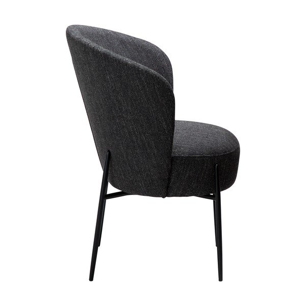 Sedia da pranzo nera Orbit – DAN-FORM Denmark-image-2