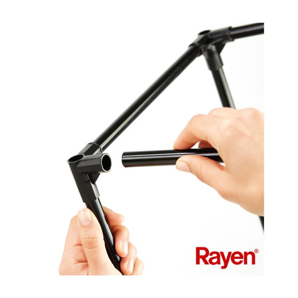 Armadio in tessuto grigio 105x161 cm - Rayen-image-3