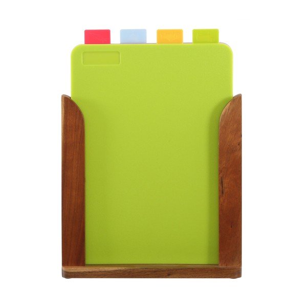 Set di 4 taglieri con supporto - Premier Housewares-image-1