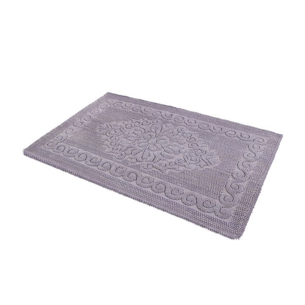 Předložka do koupelny Damask Grey, 60x100 cm