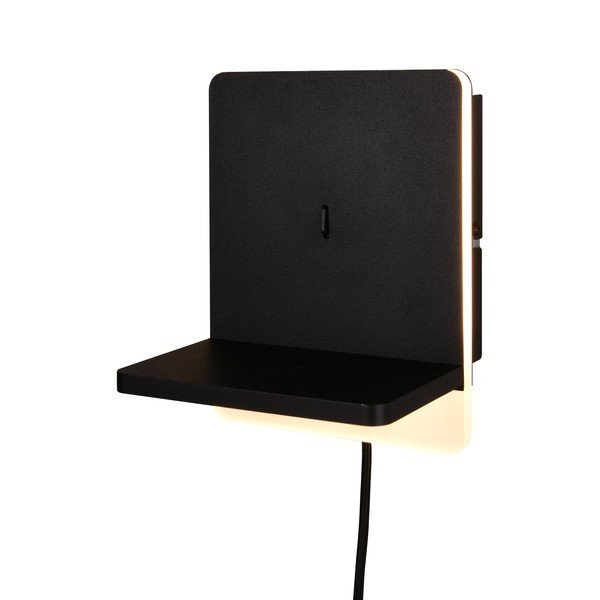 Lampada nero opaco a LED da parete dimmerabile Fairfield - Trio