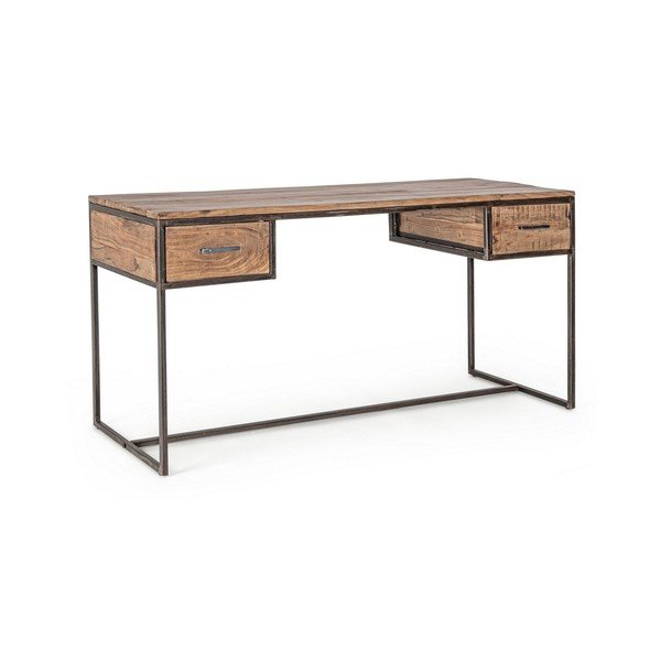 Scrivania con piano in acacia 60x150 cm Elmer – Bizzotto