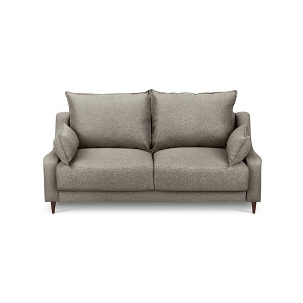 Divano Ancolie marrone e beige, 150 cm - Mazzini Sofas