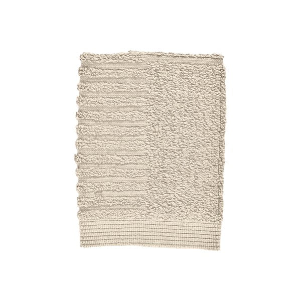 Asciugamano tipo terry beige in cotone 30x30 cm Classic – Zone