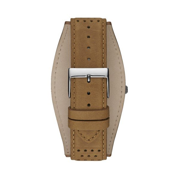 Orologio da uomo con cinturino in pelle marrone W1243G1 - Guess-image-1