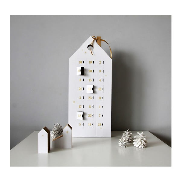 Calendario dell'Avvento con dettagli dorati - Unlimited Design for kids