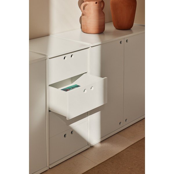 Credenza color crema 197x80x40 cm Wally – Teulat-image-4