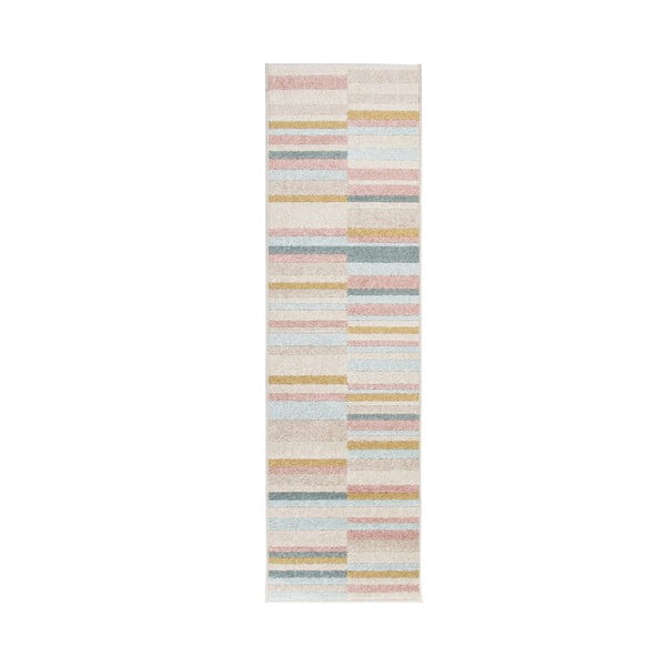 Tappeto beige Urban Lines, 60 x 220 cm - Flair Rugs