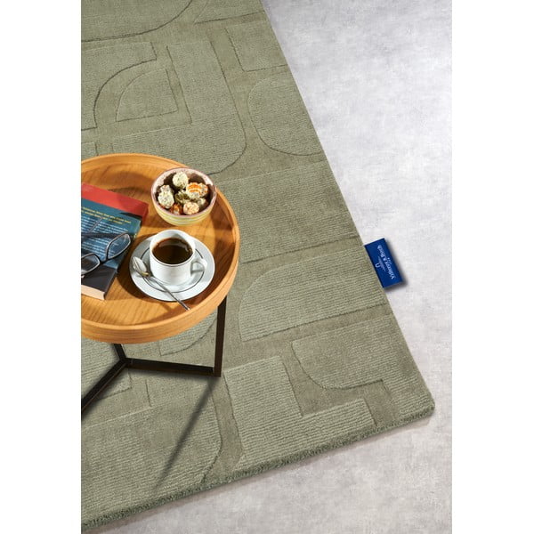 Tappeto verde in lana tessuto a mano 120x170 cm Alexis - Villeroy&Boch-image-2