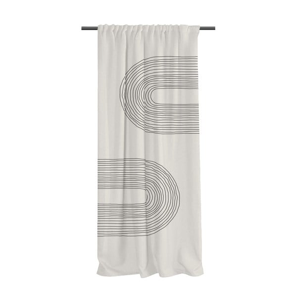 Tenda beige in raso di cotone 110x250 cm Setting Sun – Butter Kings