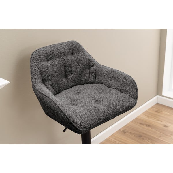 Set di 2 sgabelli da bar girevoli grigio scuro 109 cm Brooke - Actona-image-2