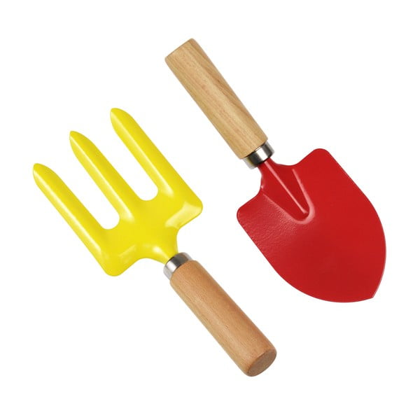 Piccoli attrezzi da giardino in set da 2 Ladybird - Rex London-image-2