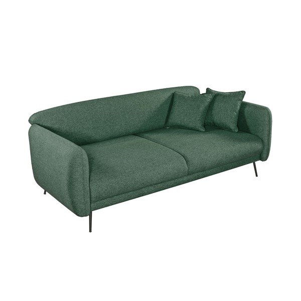 Divano allungabile verde Mallorca - Pandia Home-image-2