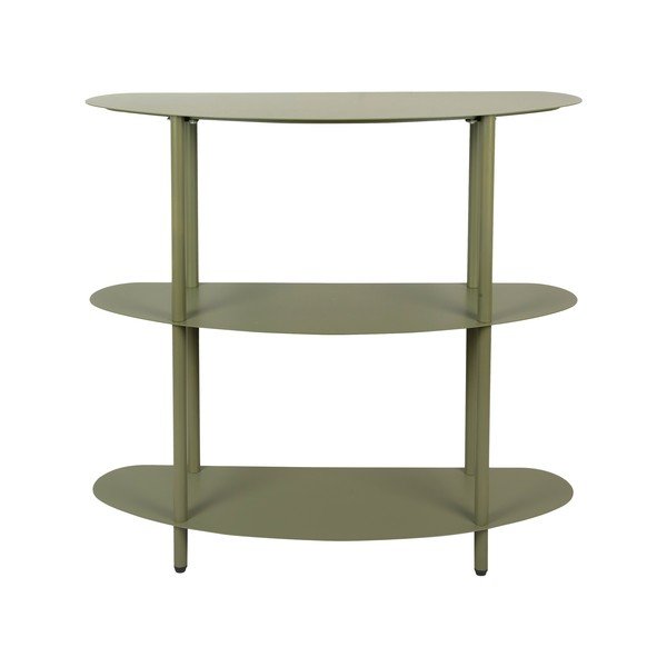 Scaffale verde in metallo 90x82x28 cm Riqueza – Leitmotiv-image-2