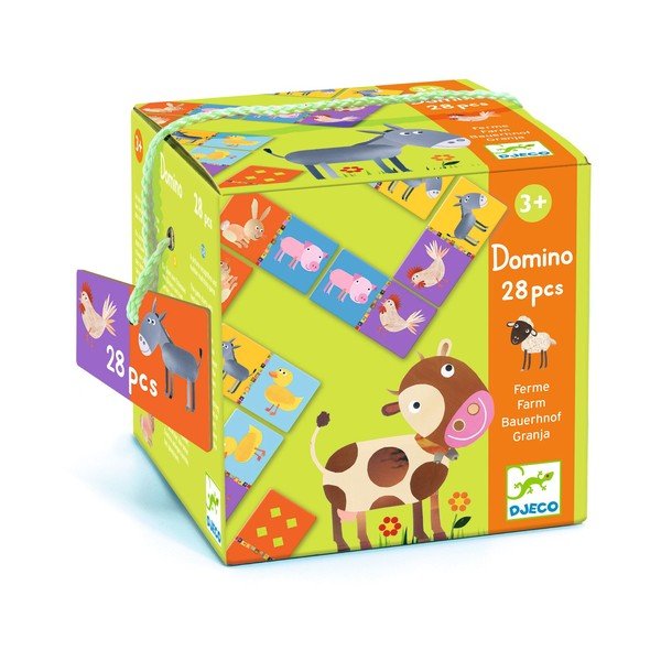 Domino per bambini In fattoria - Djeco-image-1