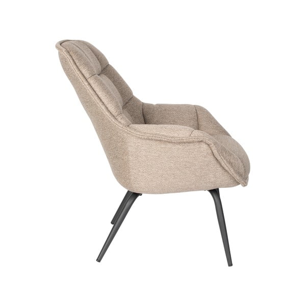 Poltrona beige Comfortable - White Label-image-3