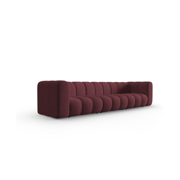 Divano bordeaux 318 cm Lupine - Micadoni Home-image-2