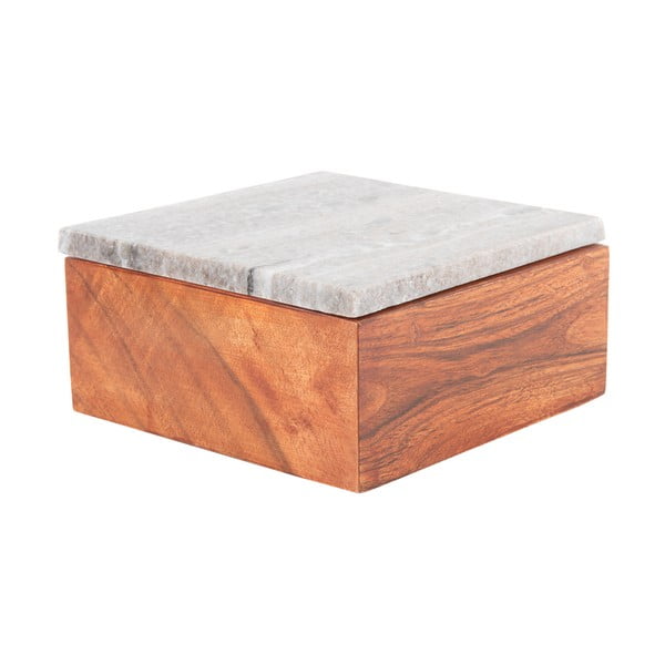 Scatola decorativa marrone in legno Acacia – PT LIVING