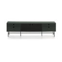 Tavolo TV nero e verde Punto - Teulat