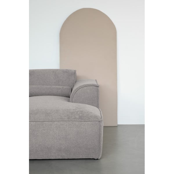 Divano angolare componibile in grigio chiaro (con penisola a destra) Flex Felix – Miuform-image-4